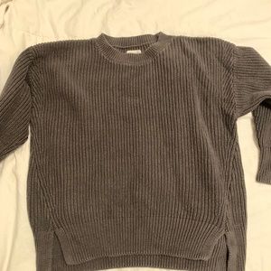 Aeropostale dark gray thick sweater